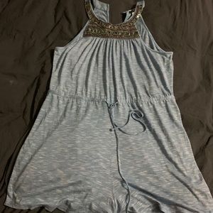 Romper shorts light blue Venus